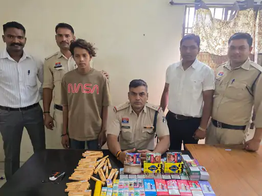 बिलासपुर की पान दुकानों में हुक्का सामग्री का भंडाफोड़: प्रतिबंध के बावजूद जारी थी बिक्री, 2.50 लाख का सामान जब्त